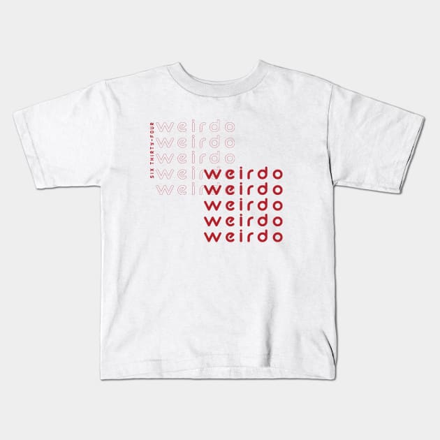 weirdoweirdoweirdo Kids T-Shirt by gyannabelle